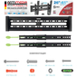 Кронштейн для телевизора наклонный Arm Media Plasma-14 26-65", изображение 8 - GOODMi
