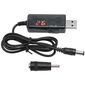 Кабель питания для роутера 12V/9V USB-A - DC 5.5/3.5, изображение 2 - GOODMi