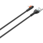 Кабель LDNIO LS561 USB-A to microUSB 90° 1m Black, изображение 3 - GOODMi