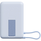 Внешний аккумулятор Xiaomi Magnetic Power Bank 10000mAh with Built-in Stand Blue (WPB1007Z), Цвет: Голубой, изображение 2 - GOODMi