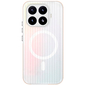 Чехол для Xiaomi 17T Pro Gorilla Guard Magnetic White/Orange - GOODMi