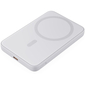 Уценка Внешний аккумулятор Aukey Magnetic Wireless PB-MS03 5000mAh White (MagSafe), изображение 3 - GOODMi