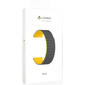 Ремешок силиконовый Lyambda Acrux Grey/Yellow (DSJ-32-22-GY), изображение 3 - GOODMi