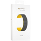 Ремешок силиконовый 20mm Lyambda Acrux Grey/Yellow (DSJ-32-20-GY), изображение 3 - GOODMi