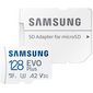 Карта памяти microSD Samsung EVO Plus 128GB + адаптер, Объем: 128 ГБ, изображение 4 - GOODMi