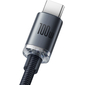 Кабель Baseus Crystal Shine Type-C - Type-C 100W 1.2м Black, изображение 3 - GOODMi