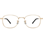 Компьютерные очки Mijia Anti-Blue Ray Titanium Glasses Gold (HMJ06LM), Цвет: Золотистый - GOODMi