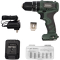 Аккумуляторная дрель-шуруповерт MarsWorker 12V Impact Drill Green, изображение 4 - GOODMi