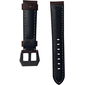 Ремешок кожаный Genuine Leather 20mm Коричневый, изображение 2 - GOODMi